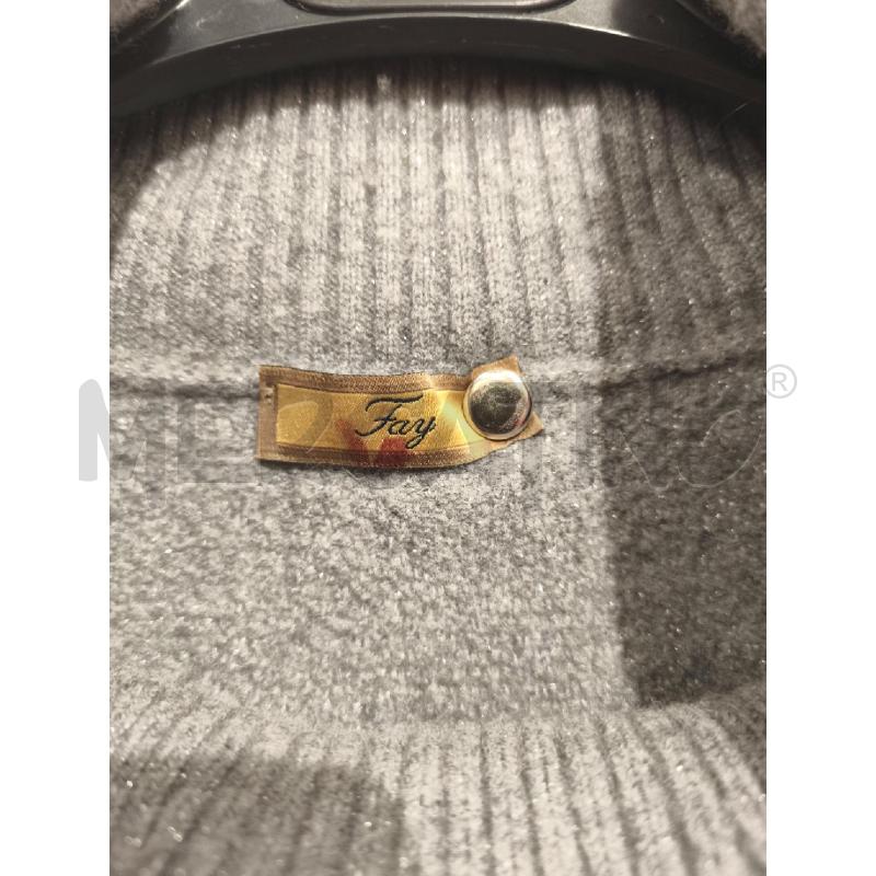 MAGLIONE DONNA FAY GRIGIO COLLO ALTO | Mercatino dell'Usato Campobasso 2