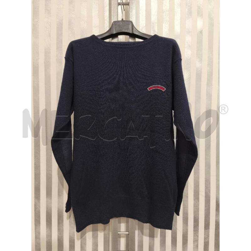 MAGLIONE UOMO PAUL&SHARK BLU LOGO ROSSO | Mercatino dell'Usato Campobasso 1