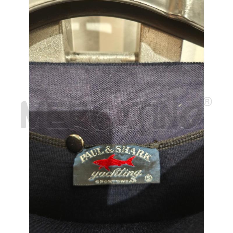 MAGLIONE UOMO PAUL&SHARK BLU LOGO ROSSO | Mercatino dell'Usato Campobasso 2