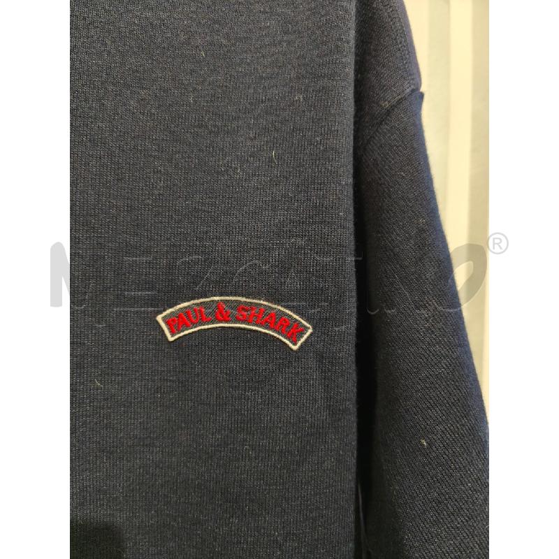 MAGLIONE UOMO PAUL&SHARK BLU LOGO ROSSO | Mercatino dell'Usato Campobasso 3