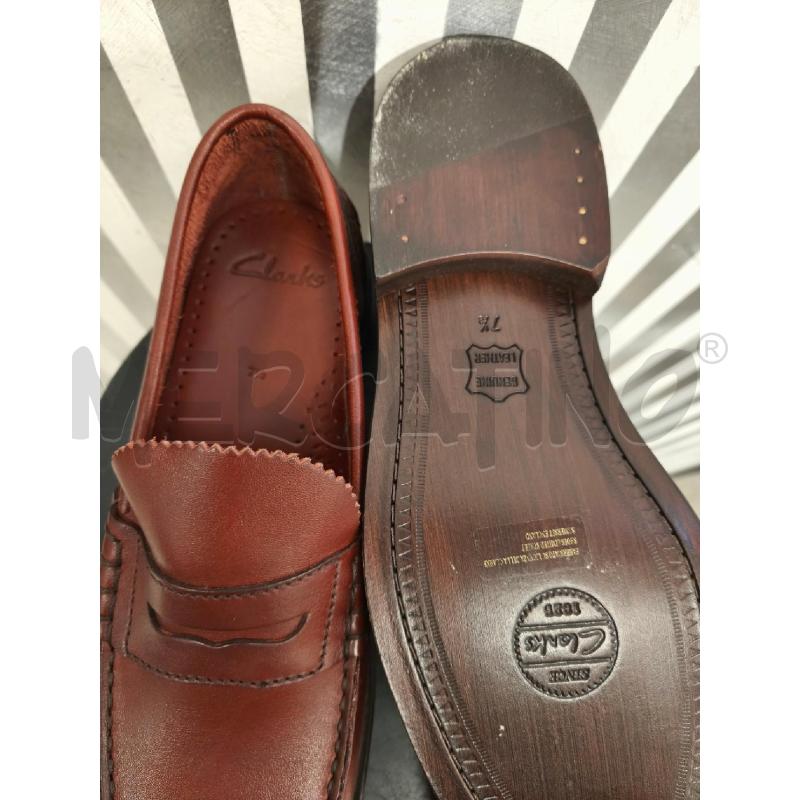 MOCASSINI PELLE UOMO CLARKS MARRONI | Mercatino dell'Usato Campobasso 5