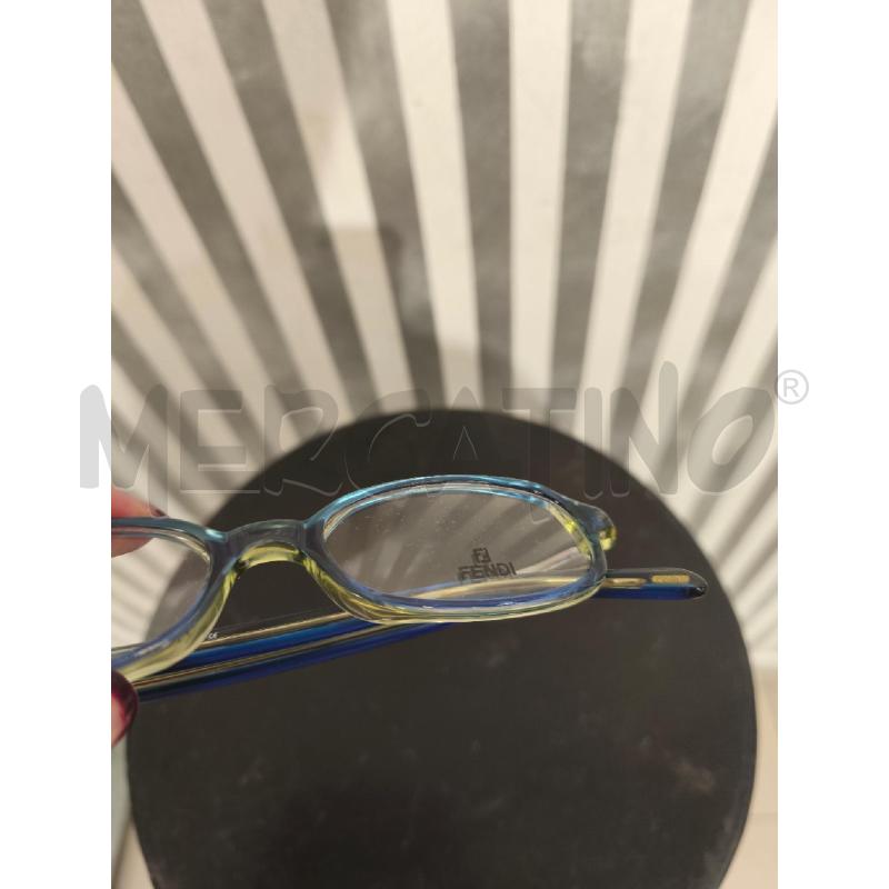 MONTATURA OCCHIALI FENDI BLU  | Mercatino dell'Usato Campobasso 2