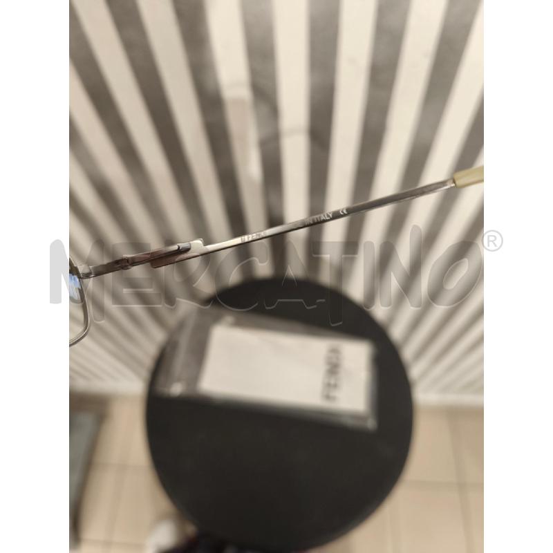 MONTATURA OCCHIALI FENDI METALLO SILVER | Mercatino dell'Usato Campobasso 2