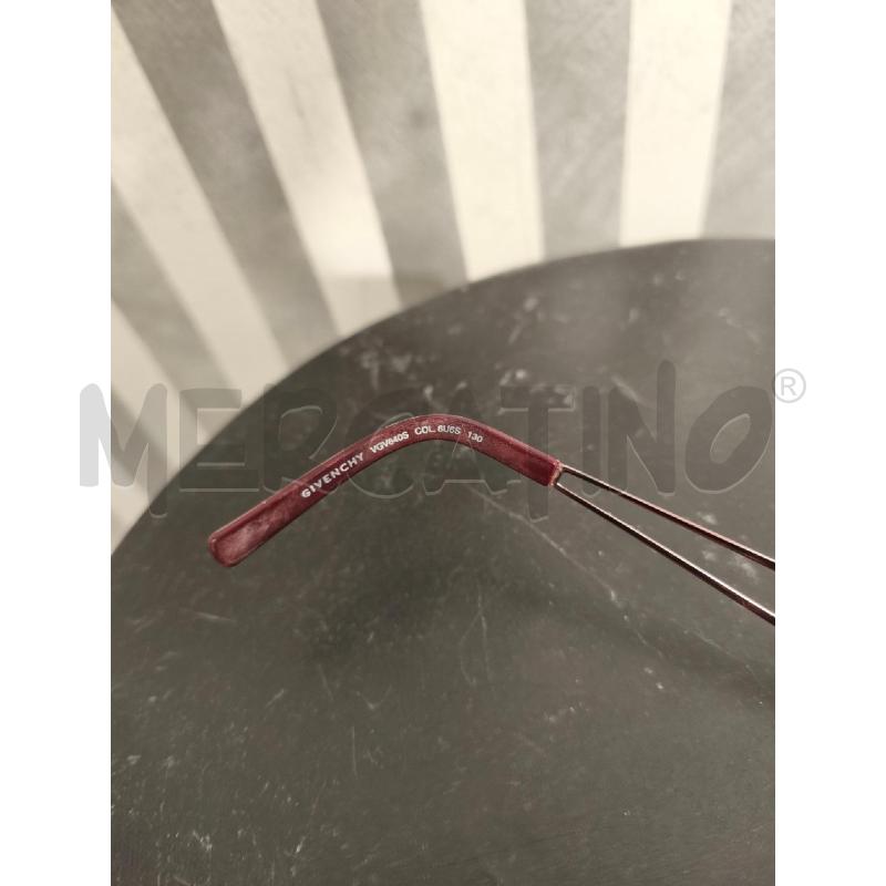 MONTATURA OCCHIALI GIVENCHY BORDEAUX STRASS | Mercatino dell'Usato Campobasso 3