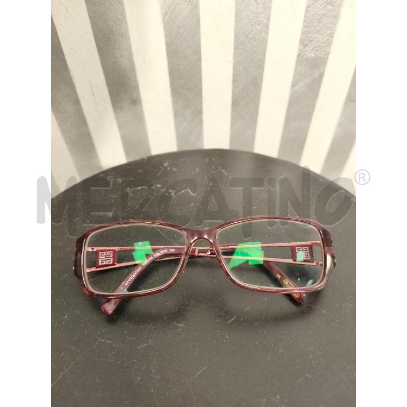 MONTATURA OCCHIALI GIVENCHY BORDEAUX STRASS | Mercatino dell'Usato Campobasso 4