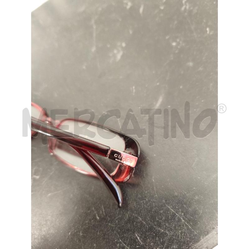 MONTATURA OCCHIALI GUCCI BORDEAUX GG1192 | Mercatino dell'Usato Campobasso 3