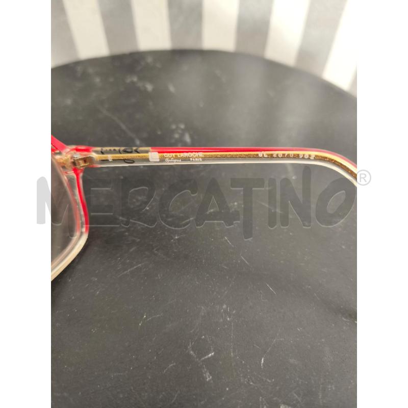 MONTATURA OCCHIALI GUY LAROCHE GL2070902 TRASPARENTE ROSSA | Mercatino dell'Usato Campobasso 3