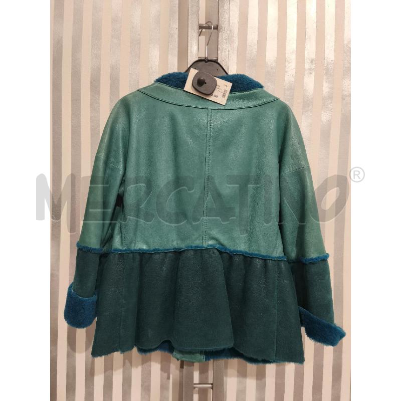 MONTONE DONNA PINKO ACQUAMARINA PETROLIO | Mercatino dell'Usato Campobasso 4