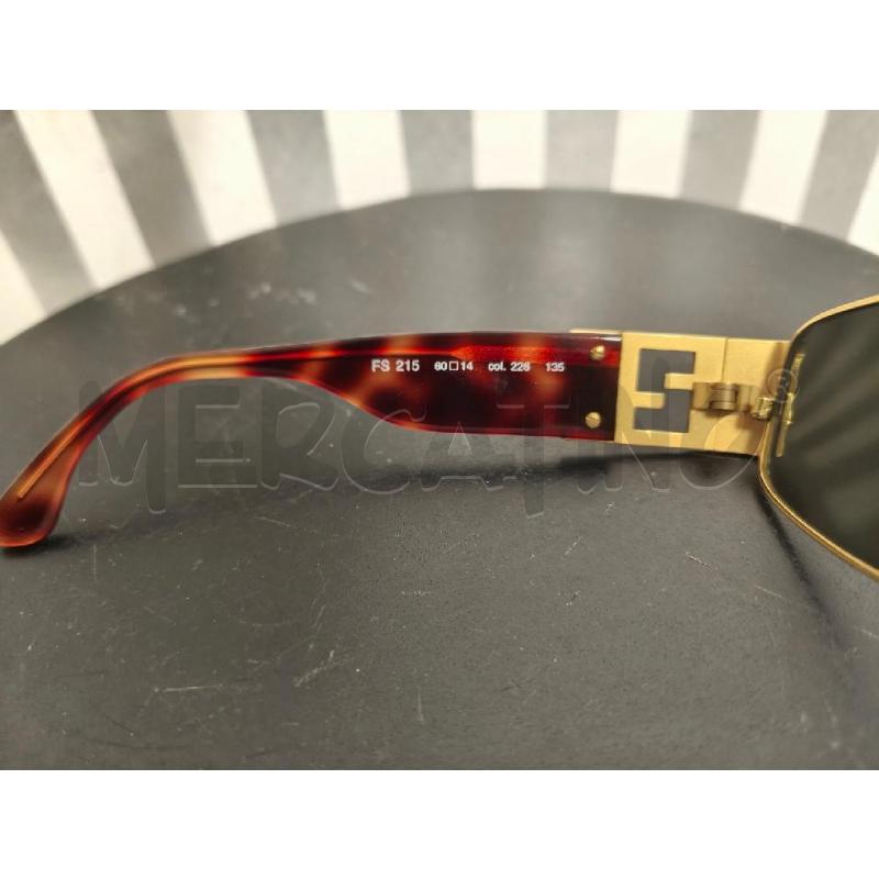 OCCHIALI DONNA FENDI FS215 TARTARUGATI E DORATI | Mercatino dell'Usato Campobasso 2