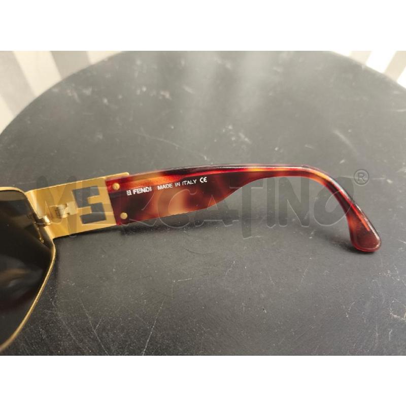 OCCHIALI DONNA FENDI FS215 TARTARUGATI E DORATI | Mercatino dell'Usato Campobasso 3