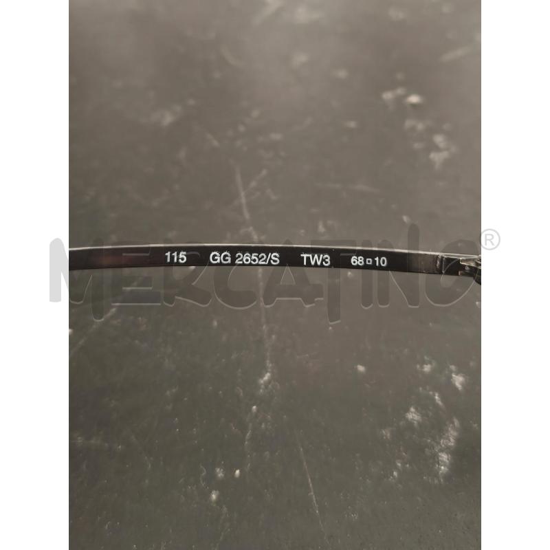 OCCHIALI DONNA GUCCI GG2652/S GRIGIO SCURO | Mercatino dell'Usato Campobasso 3