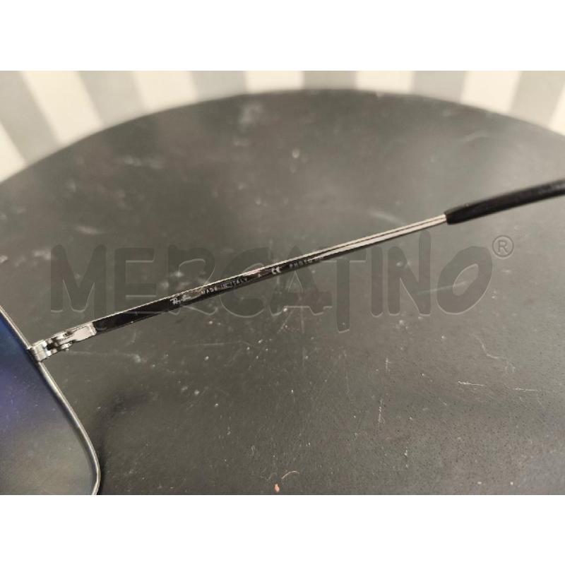 OCCHIALI DONNA RAY BAN LENTI QUADRATE GRIGIE | Mercatino dell'Usato Campobasso 3