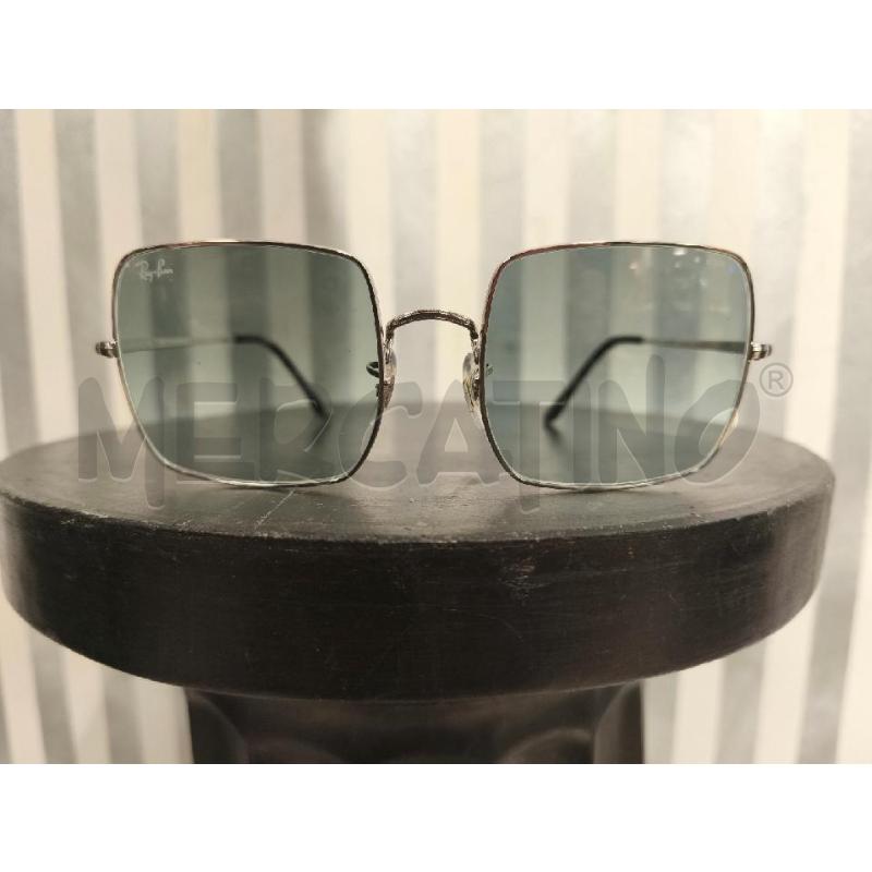 OCCHIALI DONNA RAY BAN LENTI QUADRATE GRIGIE | Mercatino dell'Usato Campobasso 4