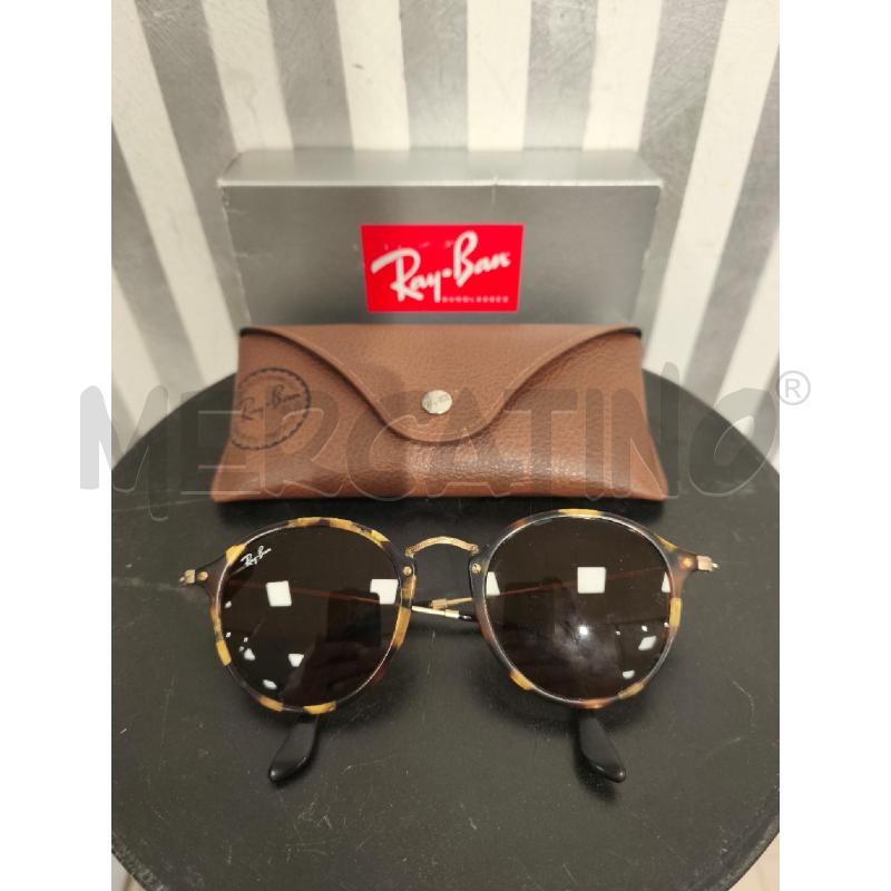 OCCHIALI DONNA RAY BAN LENTI TONDE MONTATURA LEOPARDATA | Mercatino dell'Usato Campobasso 1