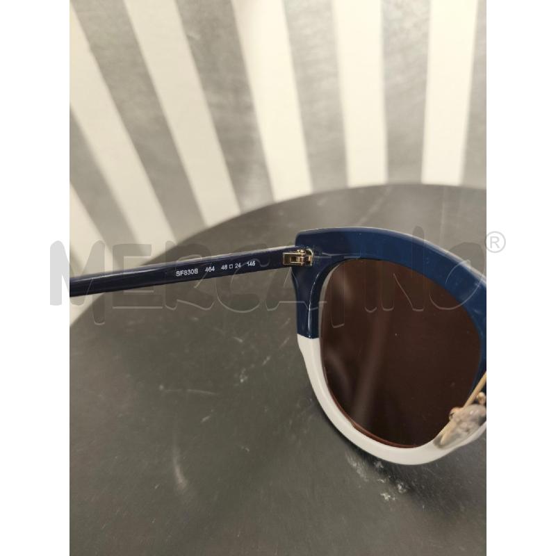OCCHIALI DONNA SALVATORE FERRAGAMO SF830S BIANCHI E BLU | Mercatino dell'Usato Campobasso 5