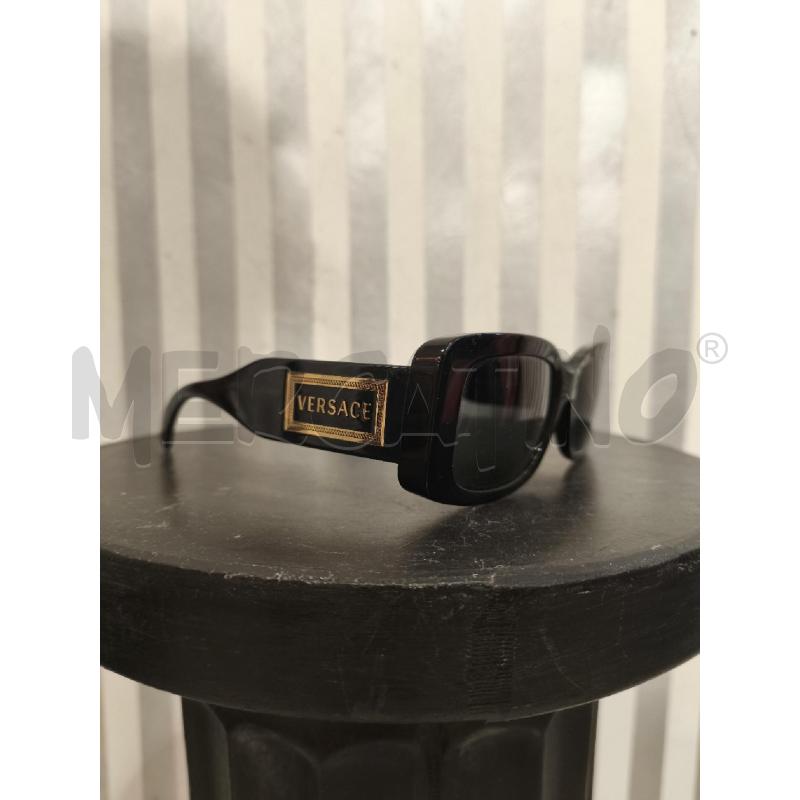 OCCHIALI DONNA VERSACE 4377 NERI LOGO RETTANGOLARE DORATO | Mercatino dell'Usato Campobasso 1