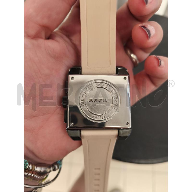OROLOGIO DA POLSO BREIL QUADRANTE QUADRATO CINTURINO BEIGE  | Mercatino dell'Usato Campobasso 2