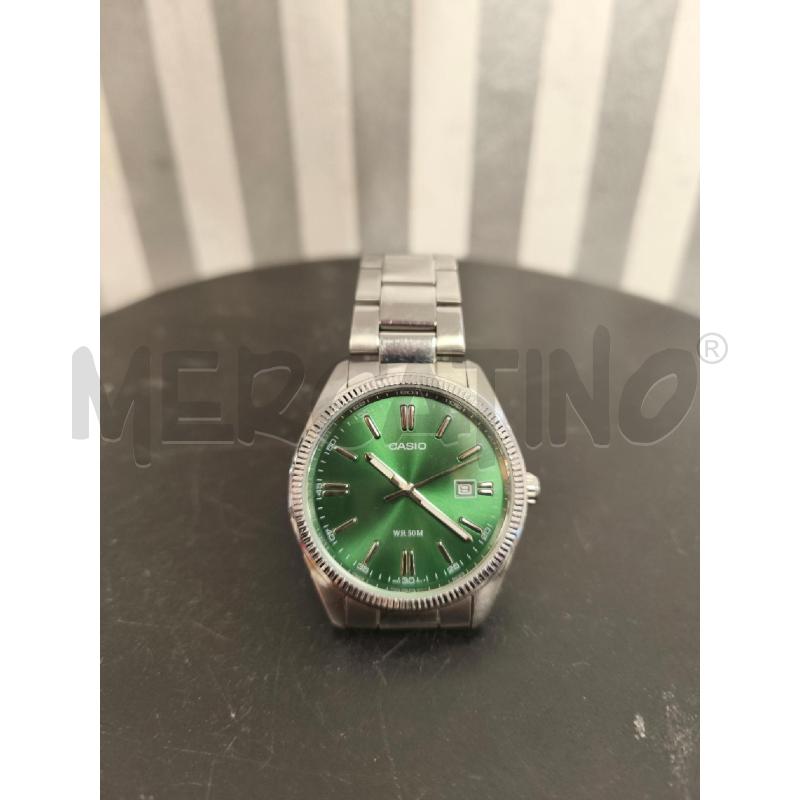 OROLOGIO DA POLSO CASIO QUADRANTE VERDE | Mercatino dell'Usato Campobasso 1