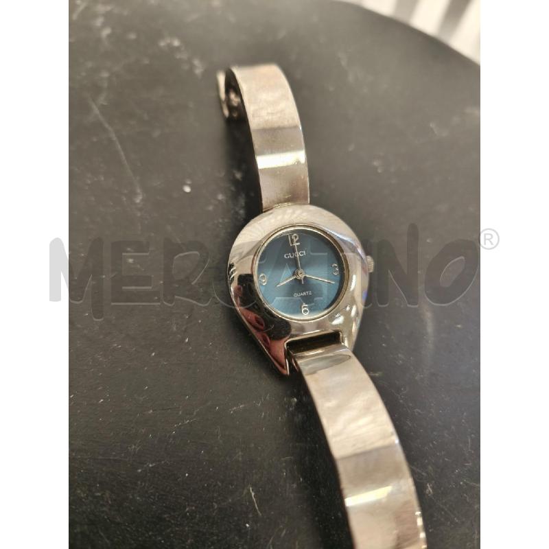 OROLOGIO DA POLSO GUCCI QUARTZ 632910 QUADRANTE BLU | Mercatino dell'Usato Campobasso 2