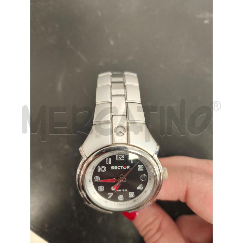 OROLOGIO DA POLSO SECTOR 100 METERS SILVER | Mercatino dell'Usato Campobasso 4
