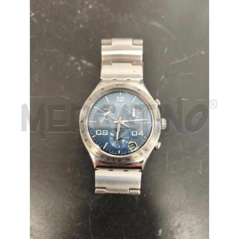 OROLOGIO DA POLSO SWATCH IRONY CHRONO BLUSTERY | Mercatino dell'Usato Campobasso 1
