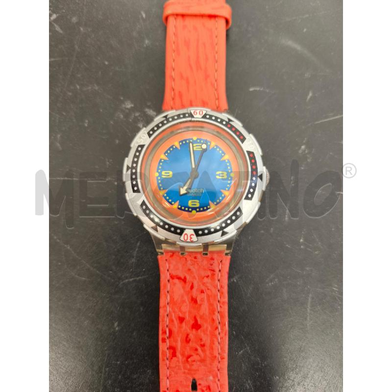 OROLOGIO DA POLSO SWATCH SCUBA RED ISLAND | Mercatino dell'Usato Campobasso 1