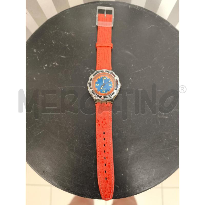 OROLOGIO DA POLSO SWATCH SCUBA RED ISLAND | Mercatino dell'Usato Campobasso 2
