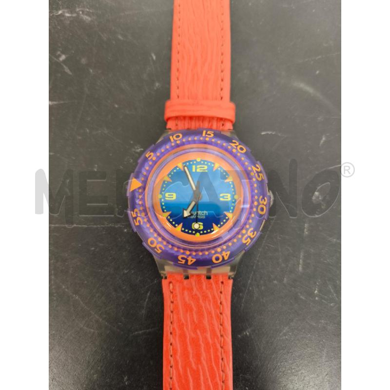 OROLOGIO DA POLSO SWATCH SCUBA RED ISLAND | Mercatino dell'Usato Campobasso 1