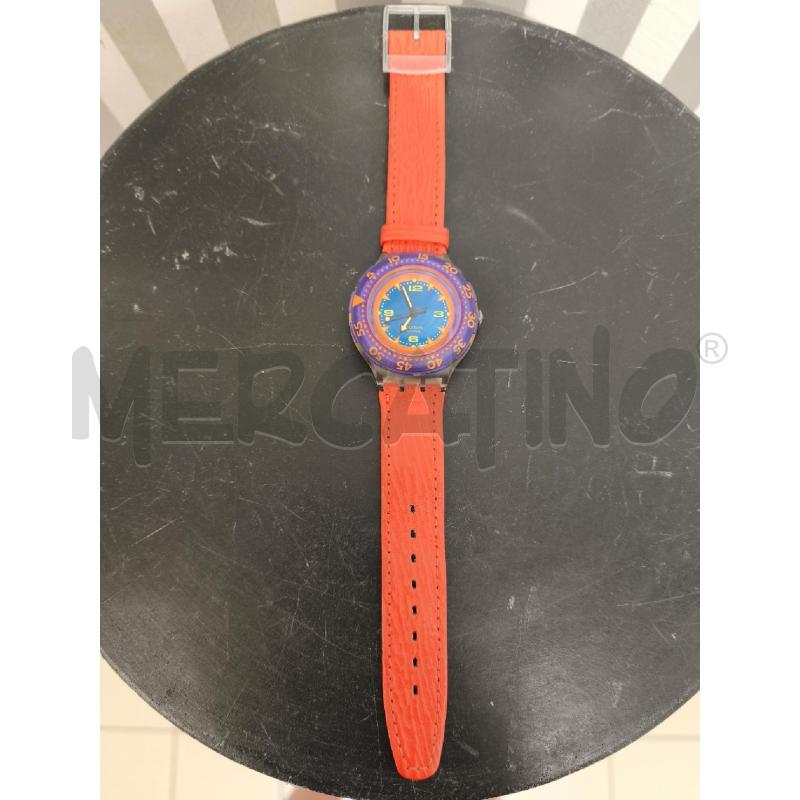 OROLOGIO DA POLSO SWATCH SCUBA RED ISLAND | Mercatino dell'Usato Campobasso 2