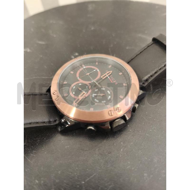 OROLOGIO DA POLSO TOMMY HILFIGER TH436 NERO E BRONZATO | Mercatino dell'Usato Campobasso 5