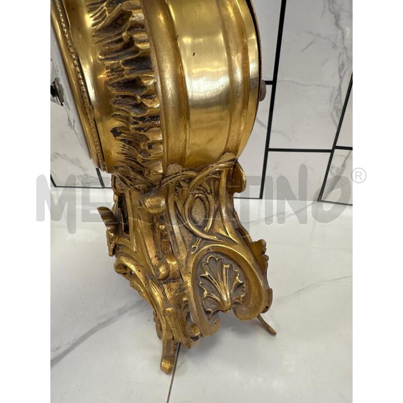 OROLOGIO DA TAVOLO BRONZO DORATO  | Mercatino dell'Usato Campobasso 5