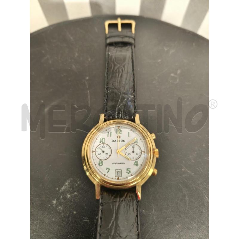 OROLOGIO RADIUS DA POLSO MECCANICO DORAT CINT NERO | Mercatino dell'Usato Campobasso 1