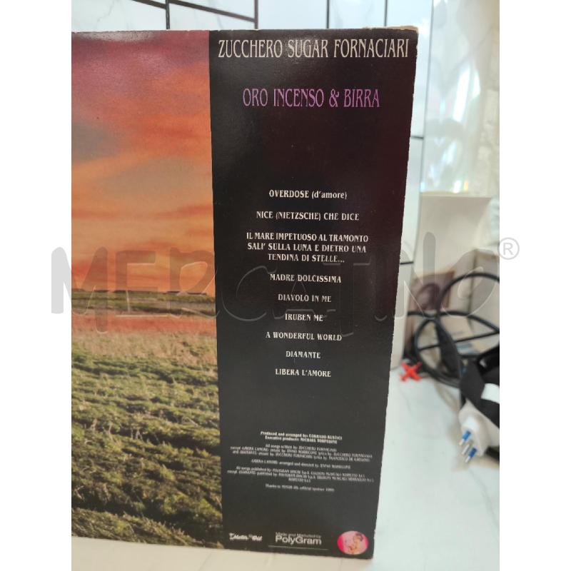 ORO INCENSO & BIRRA VINILE 33 G | Mercatino dell'Usato Campobasso 3