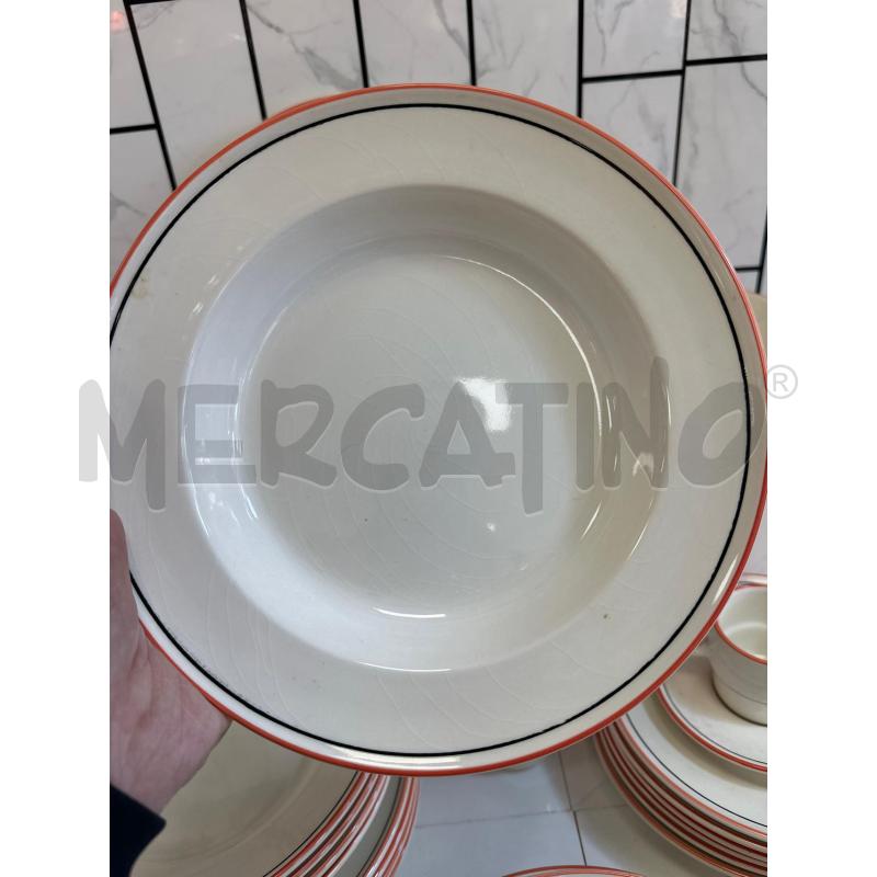 PAGNOSSIN X 6 SERVIZIO PIATTI E CAFFE'  | Mercatino dell'Usato Campobasso 2