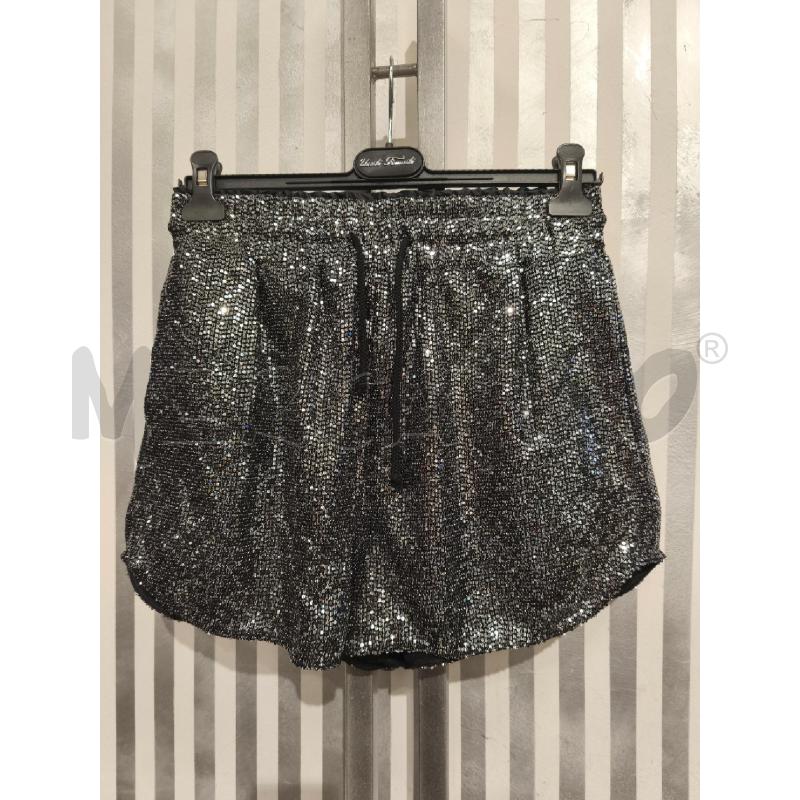 PANTALONCINO DONNA DEPARTMENT FIVE NERO PAILLETTES | Mercatino dell'Usato Campobasso 1