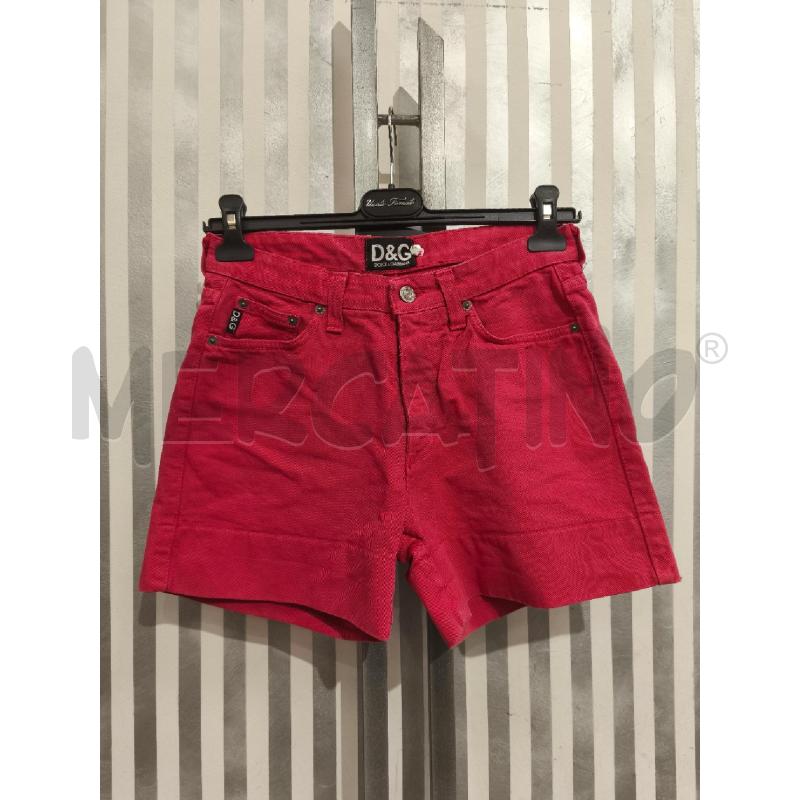PANTALONCINO DONNA DOLCE E GABBANA CORALLO | Mercatino dell'Usato Campobasso 1