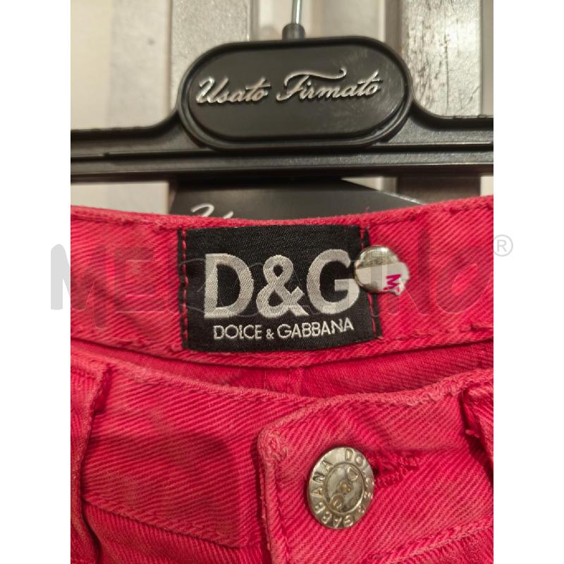 PANTALONCINO DONNA DOLCE E GABBANA CORALLO | Mercatino dell'Usato Campobasso 2