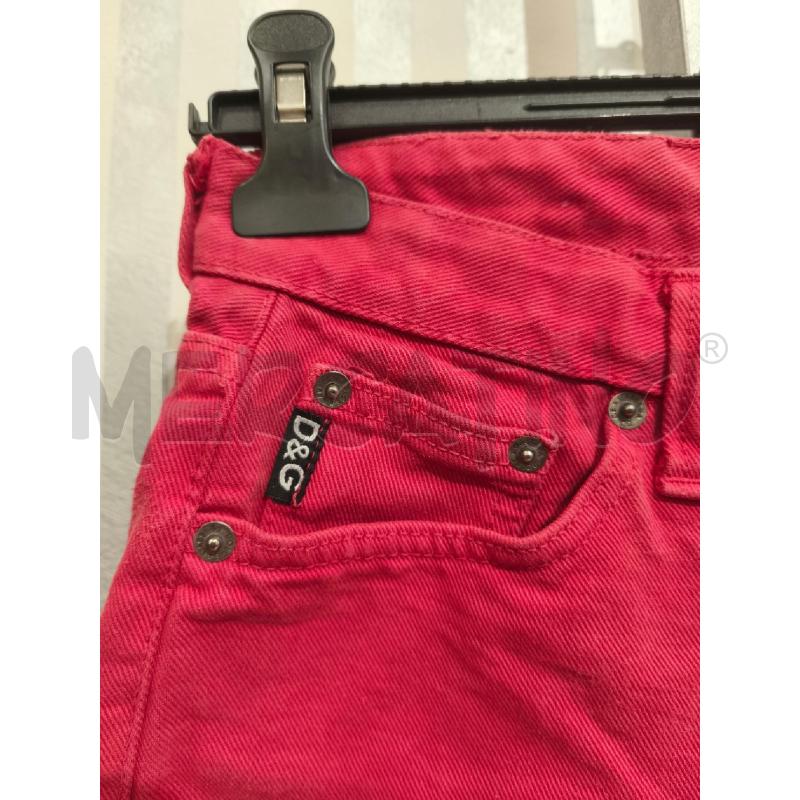PANTALONCINO DONNA DOLCE E GABBANA CORALLO | Mercatino dell'Usato Campobasso 4