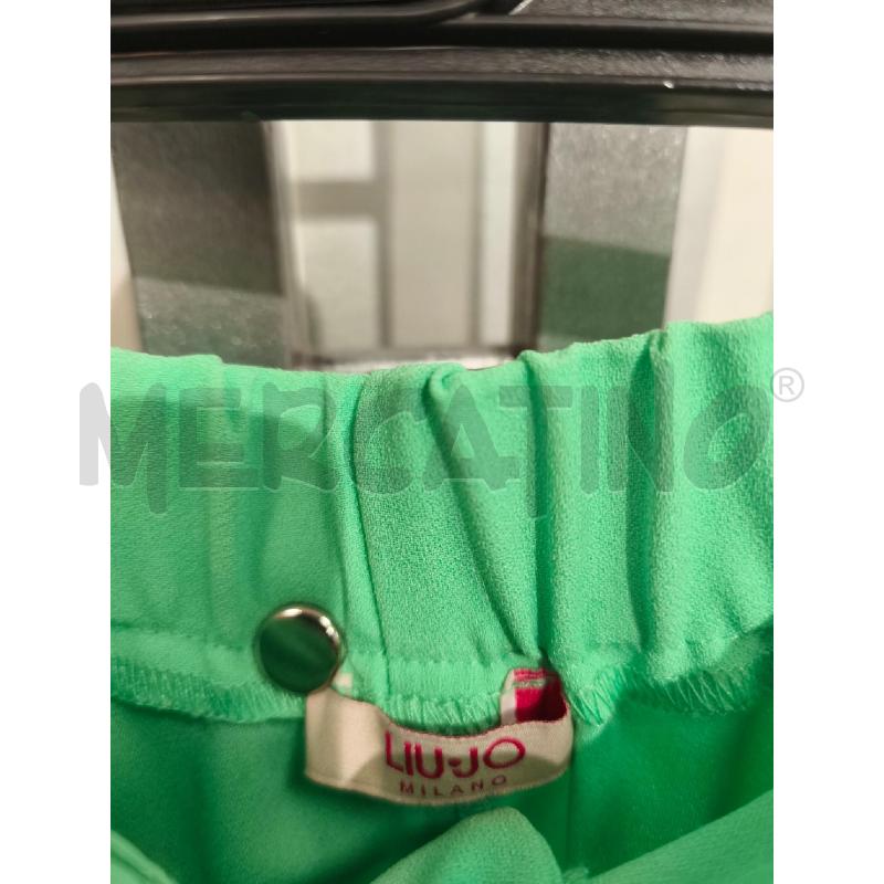 PANTALONE BAMBINA LIU JO VERDE CHIARO | Mercatino dell'Usato Campobasso 2