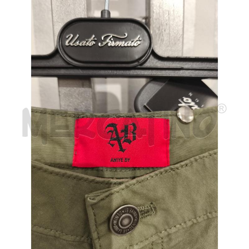 PANTALONE DONNA ANIYE BY NUOVO VERDE MILITARE TASCONI | Mercatino dell'Usato Campobasso 2