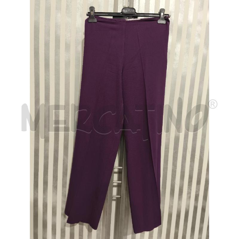 PANTALONE DONNA ANNARITA N VIOLA | Mercatino dell'Usato Campobasso 1