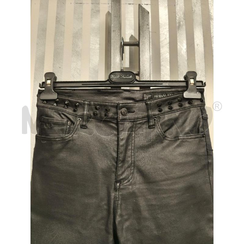 PANTALONE DONNA ARMANI EXCHANGE NERO BORCHIE IN VITA | Mercatino dell'Usato Campobasso 2