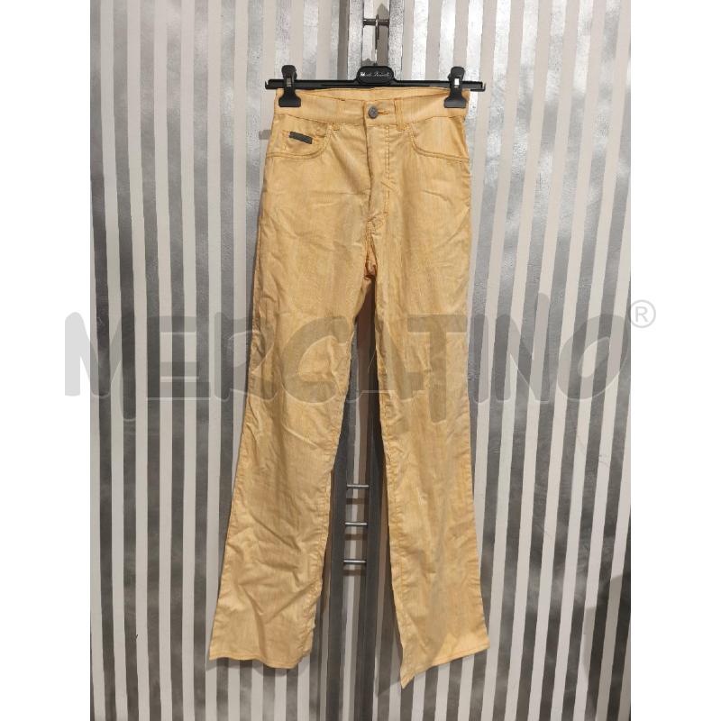 PANTALONE DONNA CALVIN KLEIN GIALLO BIANCO | Mercatino dell'Usato Campobasso 1