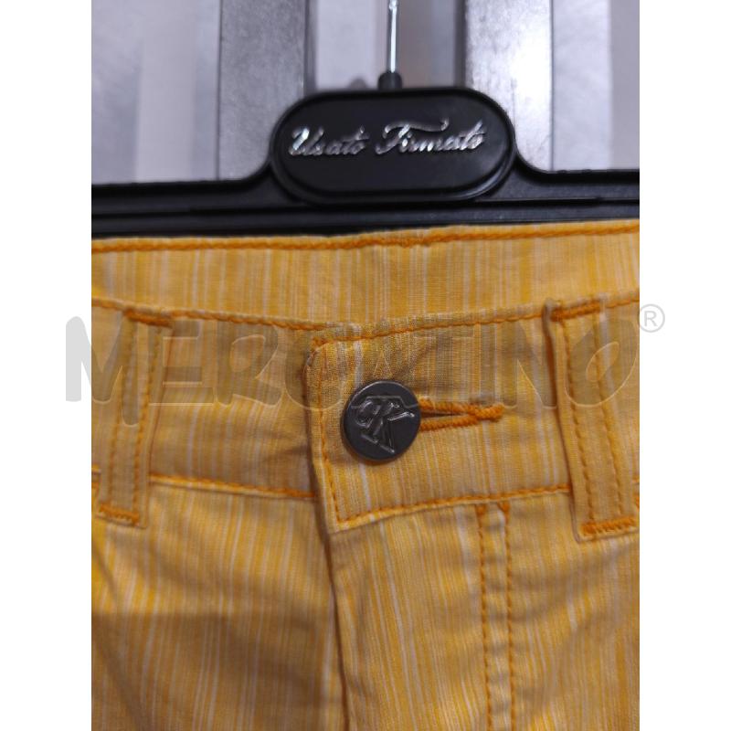 PANTALONE DONNA CALVIN KLEIN GIALLO BIANCO | Mercatino dell'Usato Campobasso 2