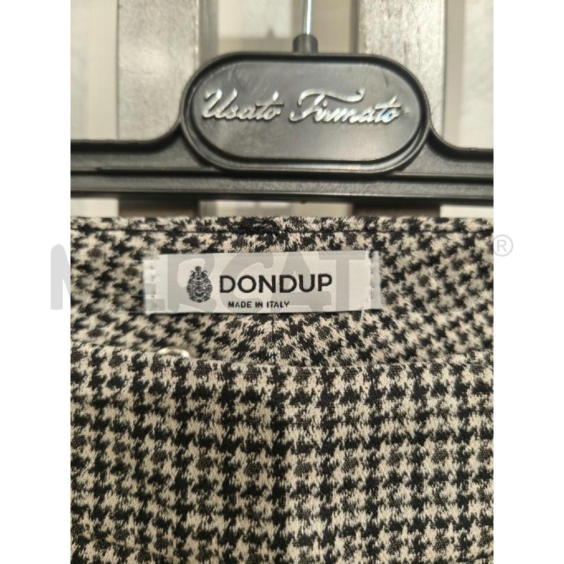PANTALONE DONNA DONDUP PIED DE POULE BIANCONERO | Mercatino dell'Usato Campobasso 2