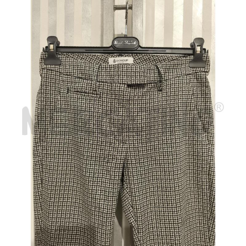 PANTALONE DONNA DONDUP PIED DE POULE BIANCONERO | Mercatino dell'Usato Campobasso 3