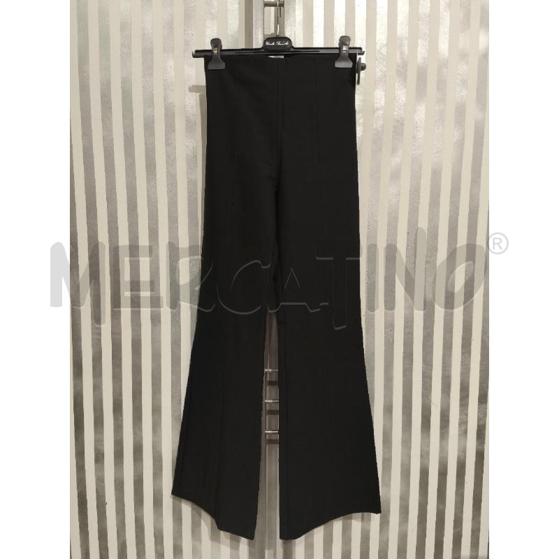 PANTALONE DONNA ELISABETTA FRANCHI NERO ZIP RETRO | Mercatino dell'Usato Campobasso 1
