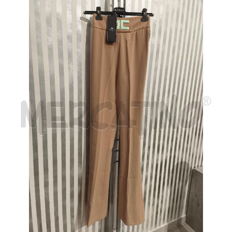 PANTALONE DONNA ELISABETTA FRANCHI NUOVO BEIGE | Mercatino dell'Usato Campobasso 1