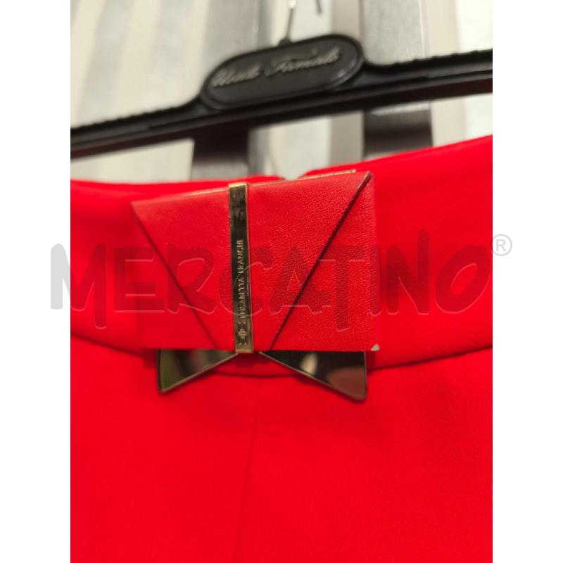 PANTALONE DONNA ELISABETTA FRANCHI ROSSO FUOCO | Mercatino dell'Usato Campobasso 2