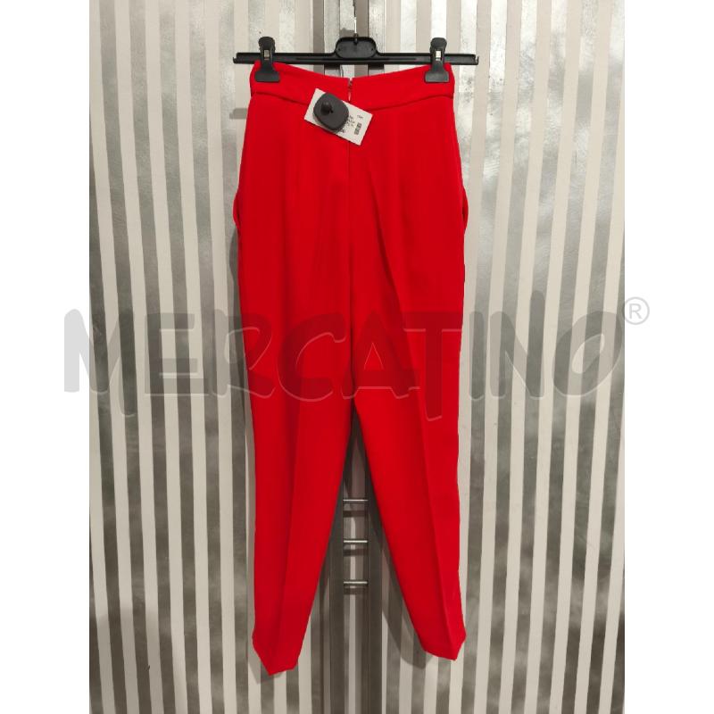 PANTALONE DONNA ELISABETTA FRANCHI ROSSO FUOCO | Mercatino dell'Usato Campobasso 5